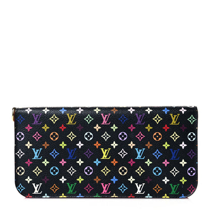 Louis Vuitton Monogram Multicolor Insolite Wallet Black Grenade 1 of 10