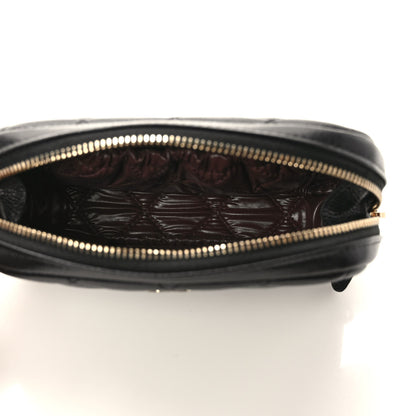 Chanel Caviar Quilted Small Curvy Pouch Cosmetic Case Black 5 of 8