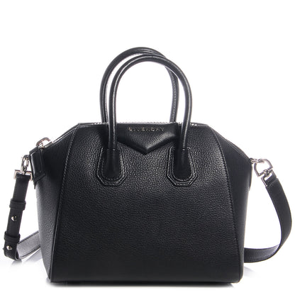 Givenchy Sugar Goatskin Mini Antigona Black 1 of 10