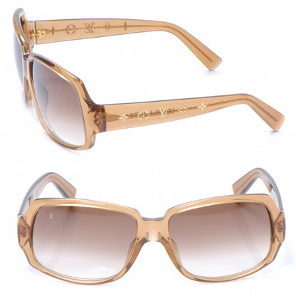Louis Vuitton Obsession Carre Sunglasses Light Glitter Honey 1 of 6