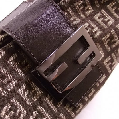 Fendi Zucchino Hobo Shoulder Bag Tobacco 6 of 12