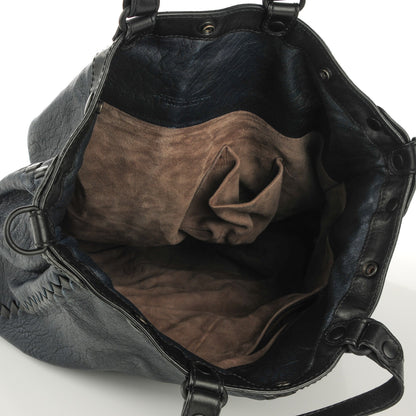 Bottega Veneta Lambskin Intrecciato Tote Celeste 5 of 8