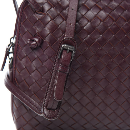 Bottega Veneta Nappa Intrecciato Nodini Crossbody Messenger Aubergine 13 of 14