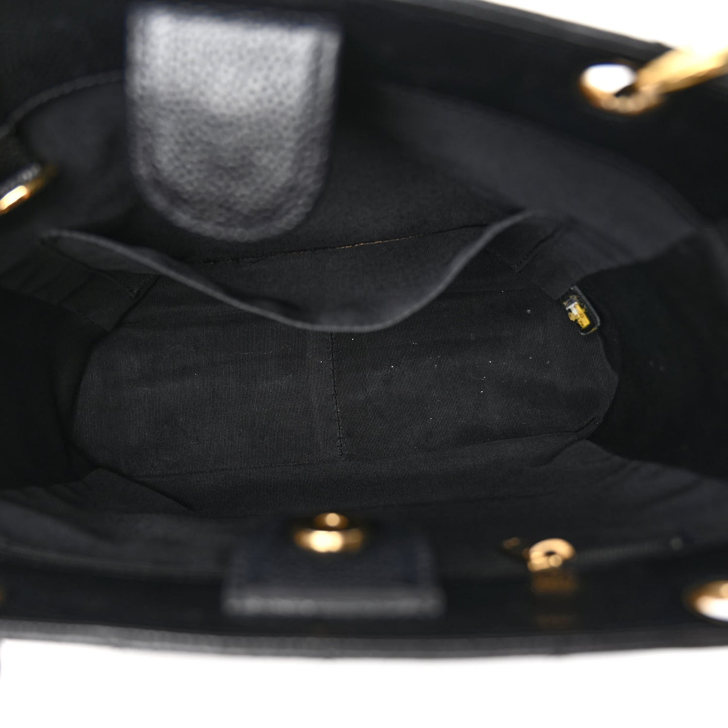 Caviar Quilted Petit Shopping Tote PST Black