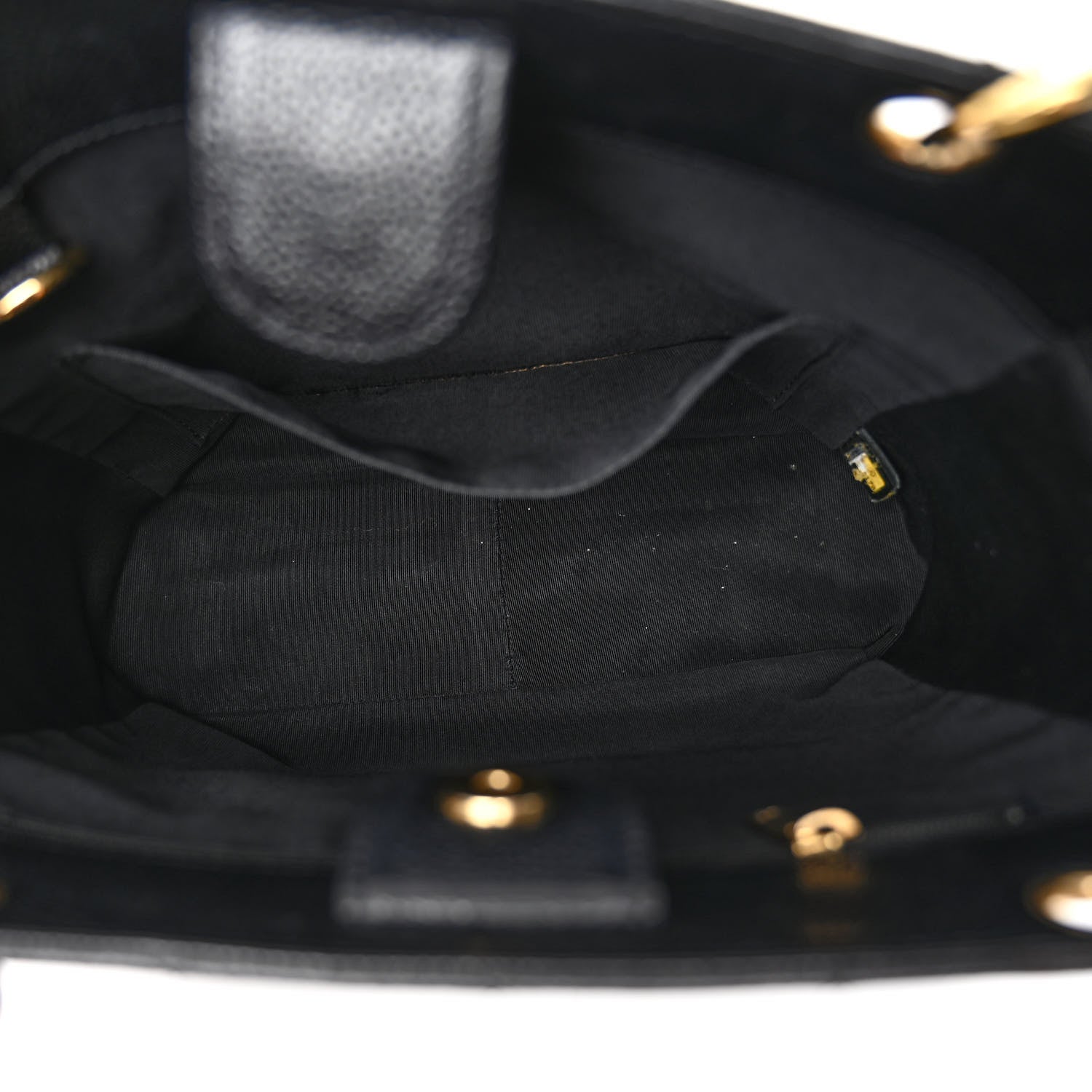 Chanel Caviar Quilted Petit Shopping Tote PST Black 5 of 10