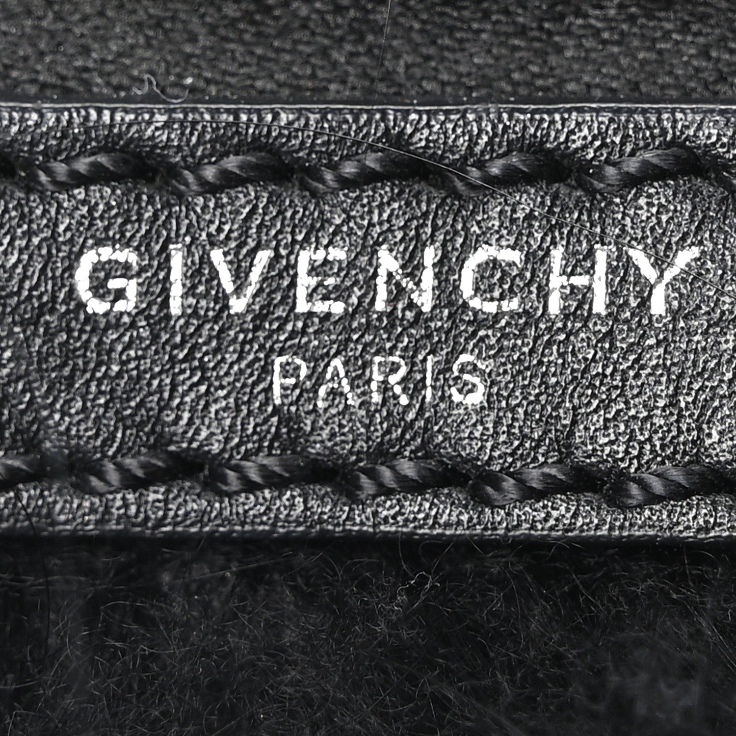 Givenchy Goat Hair Print Micro Nightingale Black 9 of 19