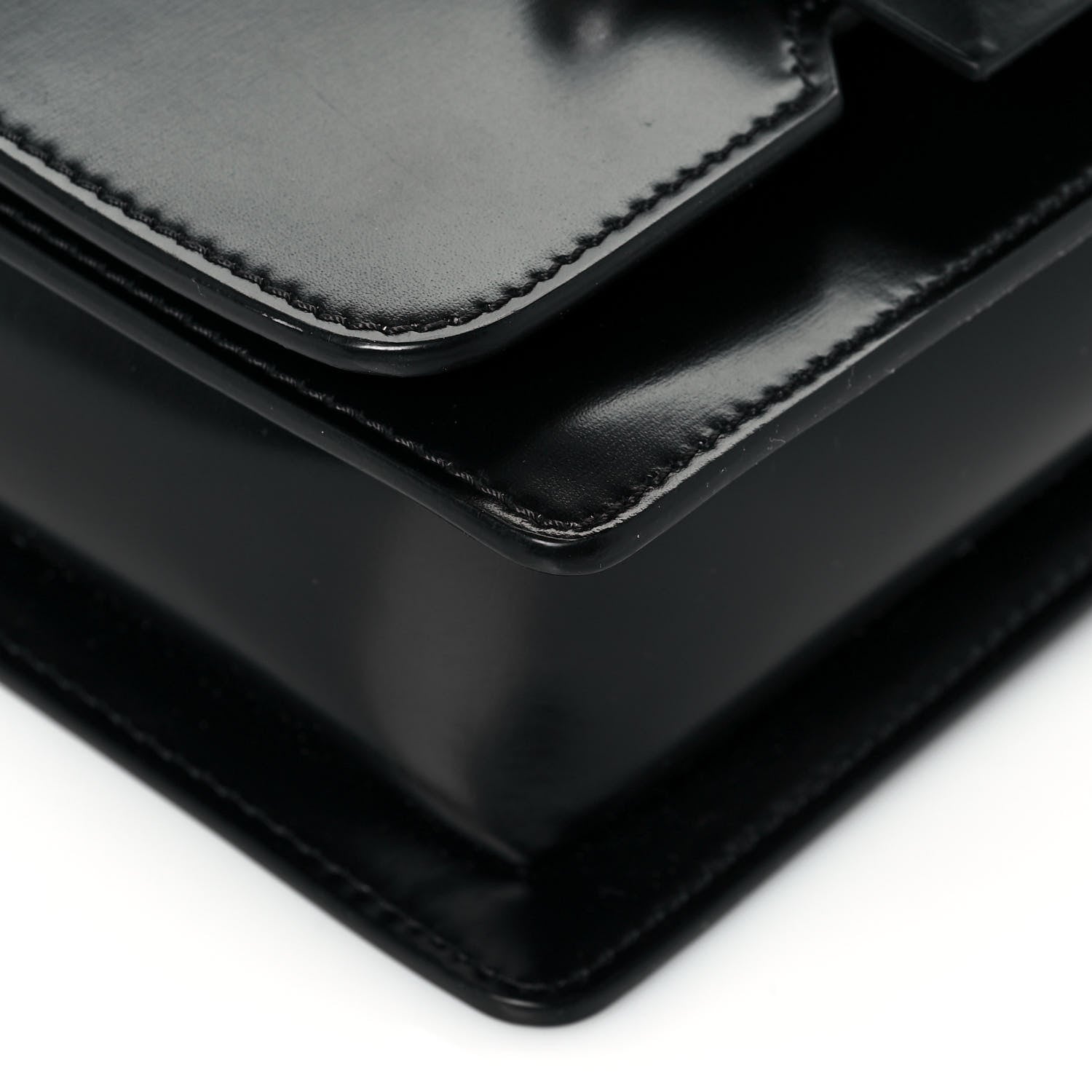 Givenchy Calfskin Infinity Flap Bag Black 6 of 13