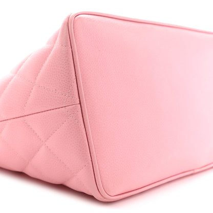 Chanel Caviar Medallion CC Tote Light Pink 9 of 13