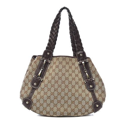 Gucci Monogram Small Pelham Shoulder Bag Dark Brown 1 of 13