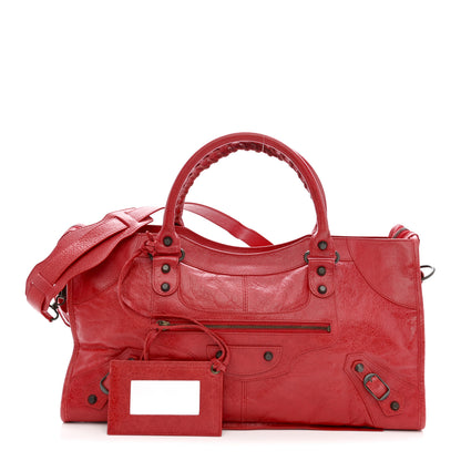 Balenciaga Agneau Classic Hardware Part Time Rouge Coquelicot 3 of 11