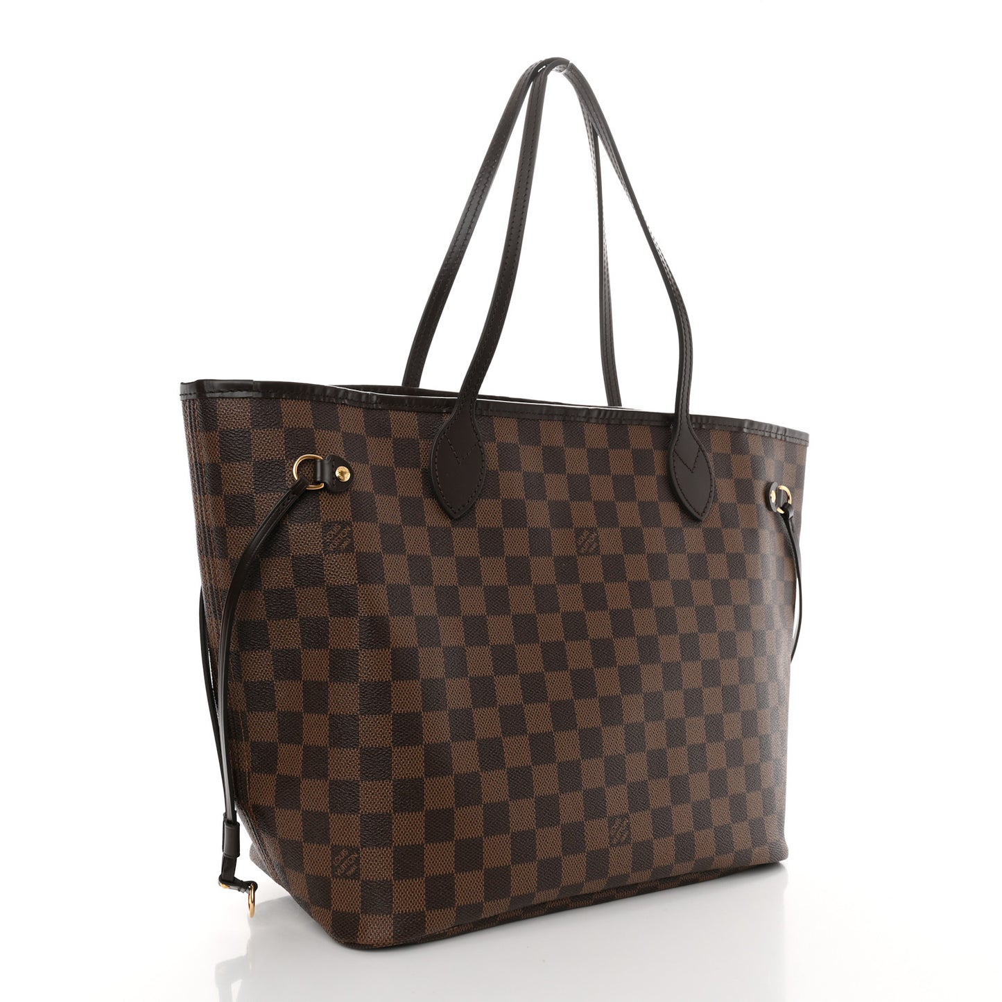 Damier Ebene Neo Neverfull MM Rose Ballerine