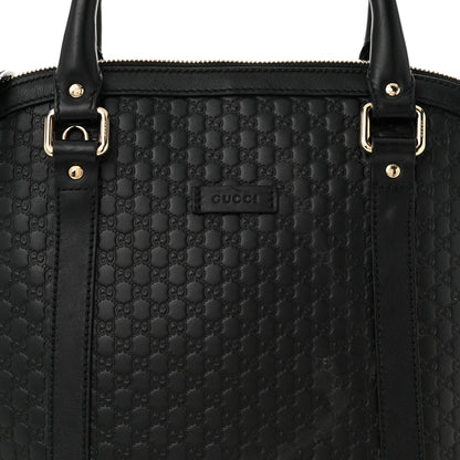 Gucci Microguccissima Medium Dome Bag Black 7 of 11