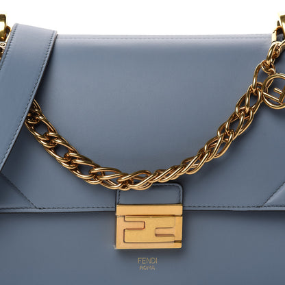 Fendi Vitello Grace Matte F is Fendi Kan U Shoulder Bag Azzurro Merlino 10 of 10
