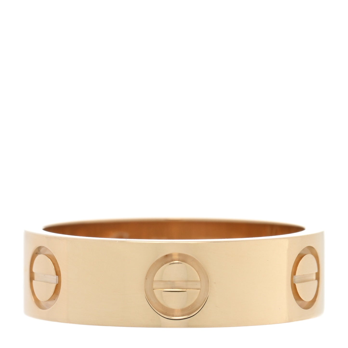 18K Yellow Gold 5.5mm LOVE Ring 52 6