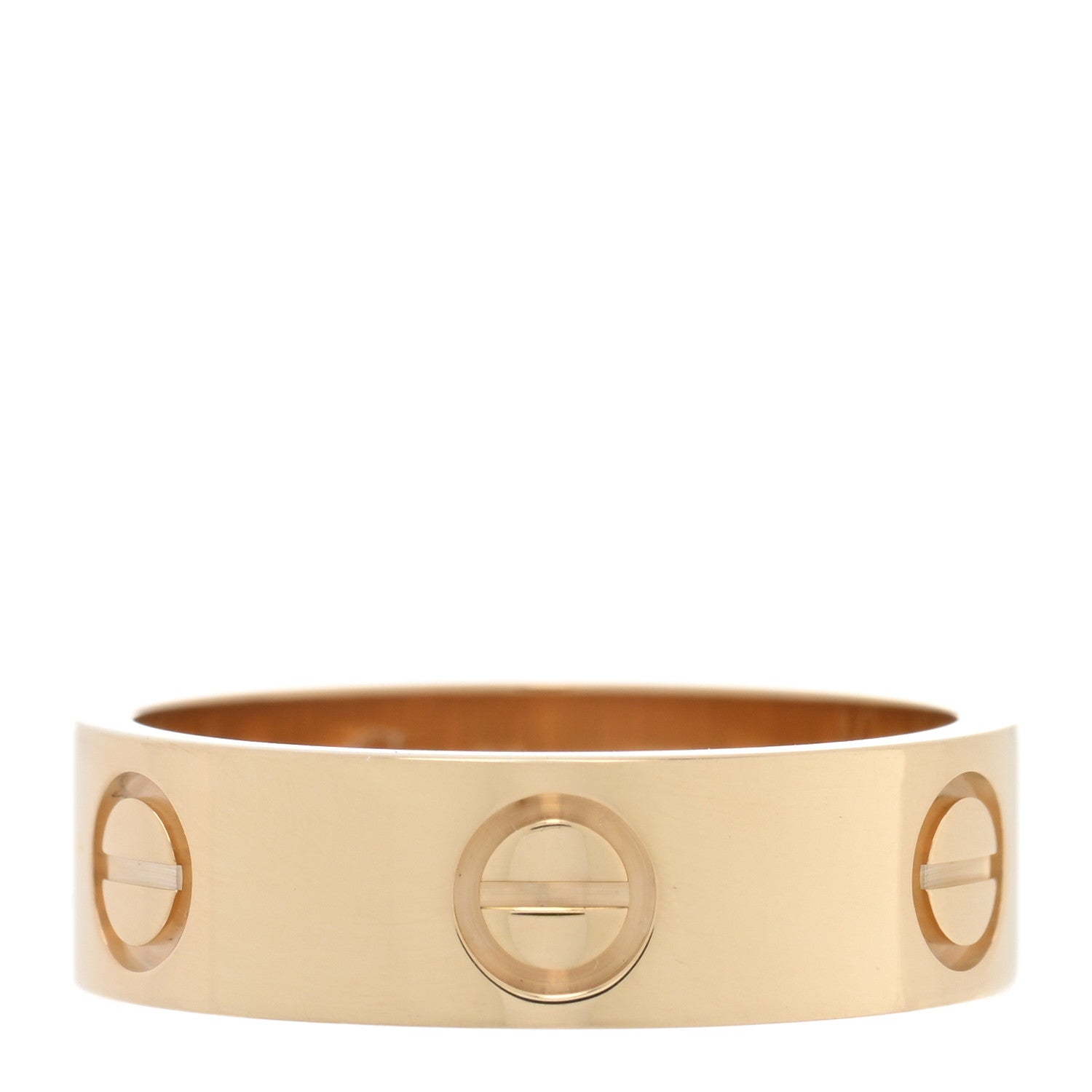 Cartier 18K Yellow Gold 5.5mm LOVE Ring 52 6 1 of 5