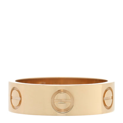 Cartier 18K Yellow Gold 5.5mm LOVE Ring 52 6 1 of 5