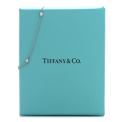 Tiffany Platinum Diamond .15ctw Elsa Peretti Diamonds by the Yard Station Bracelet 4 of 4
