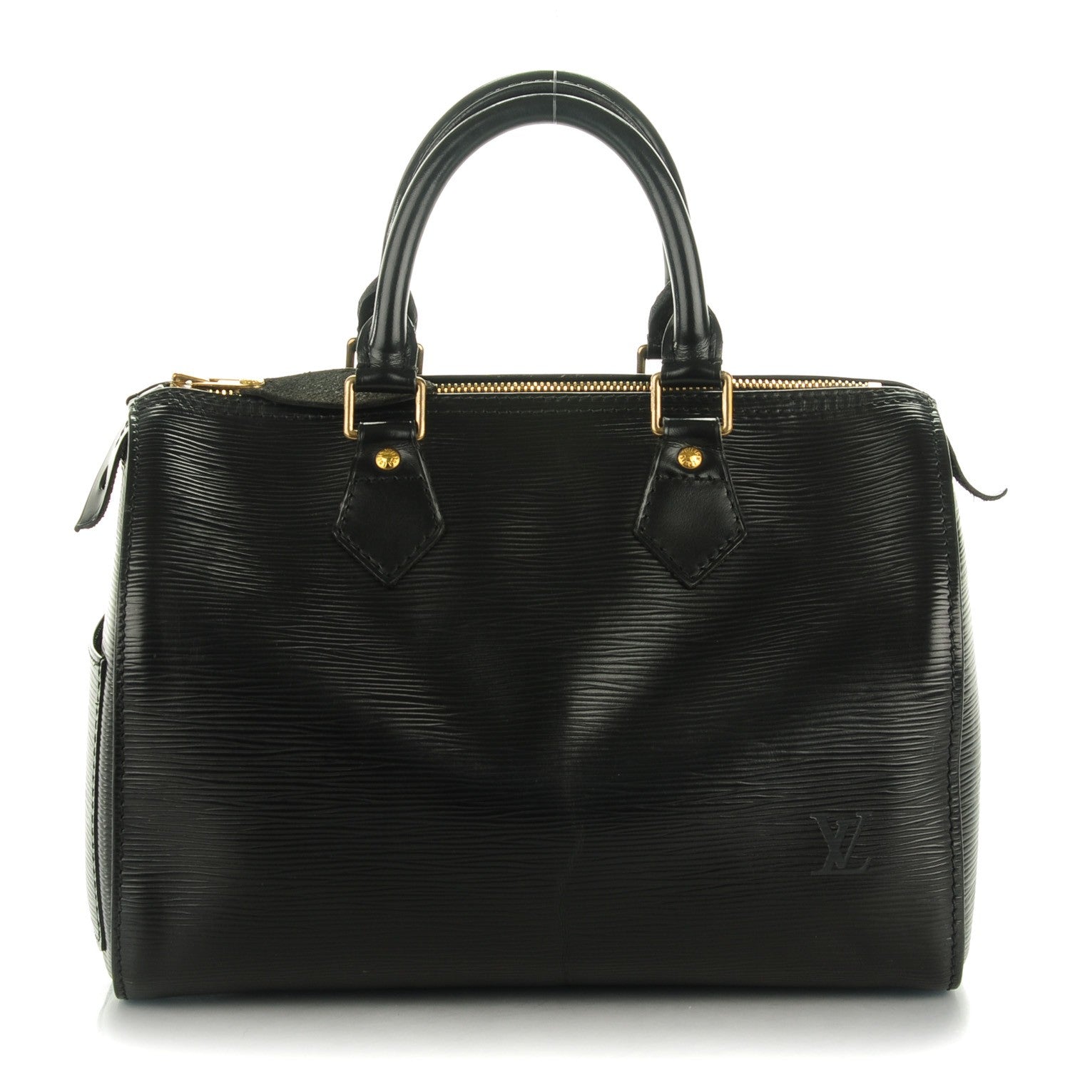 Louis Vuitton Epi Speedy 25 Black 1 of 7