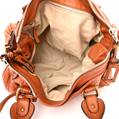 Chloe Calfskin Medium Paddington Satchel Tan 5 of 14