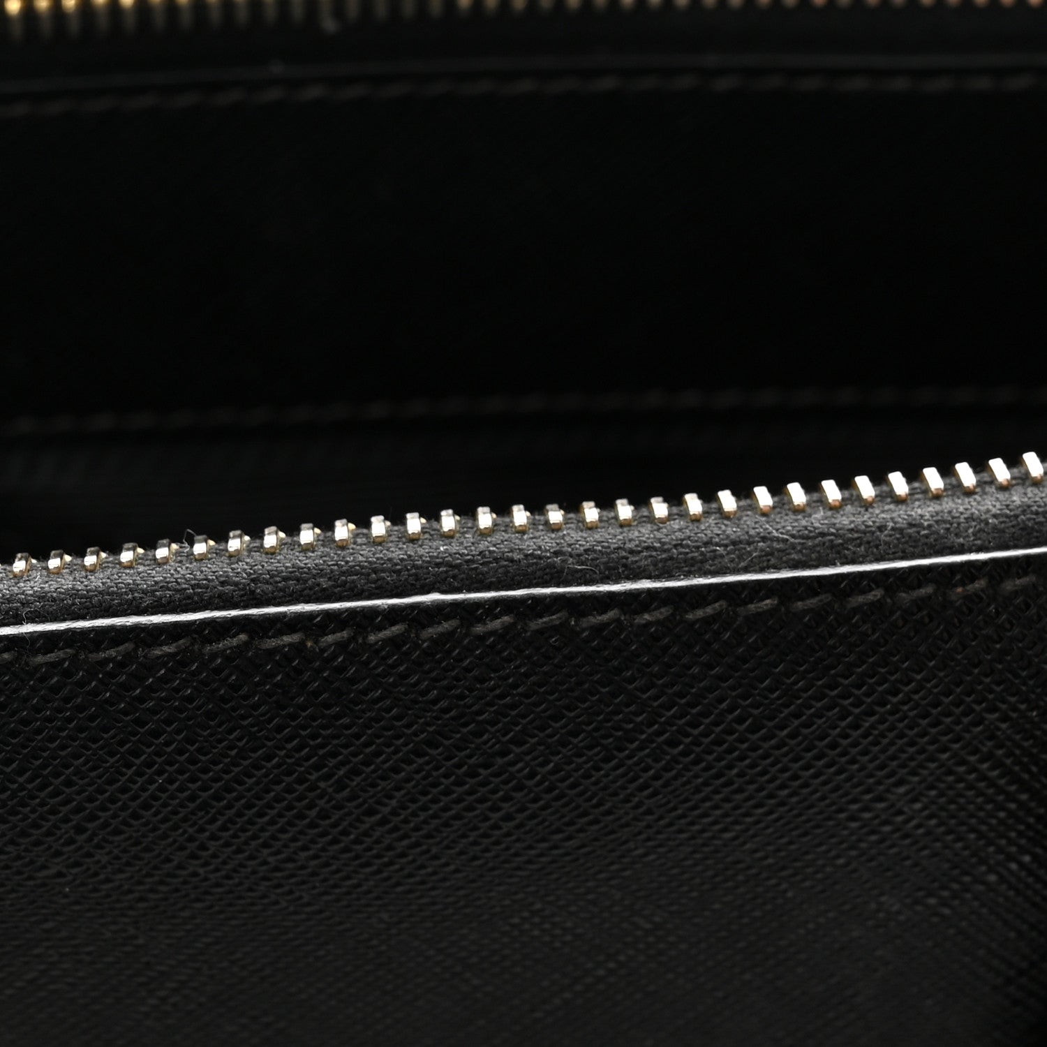 Prada Saffiano Lux Medium Double Zip Tote Black 14 of 21
