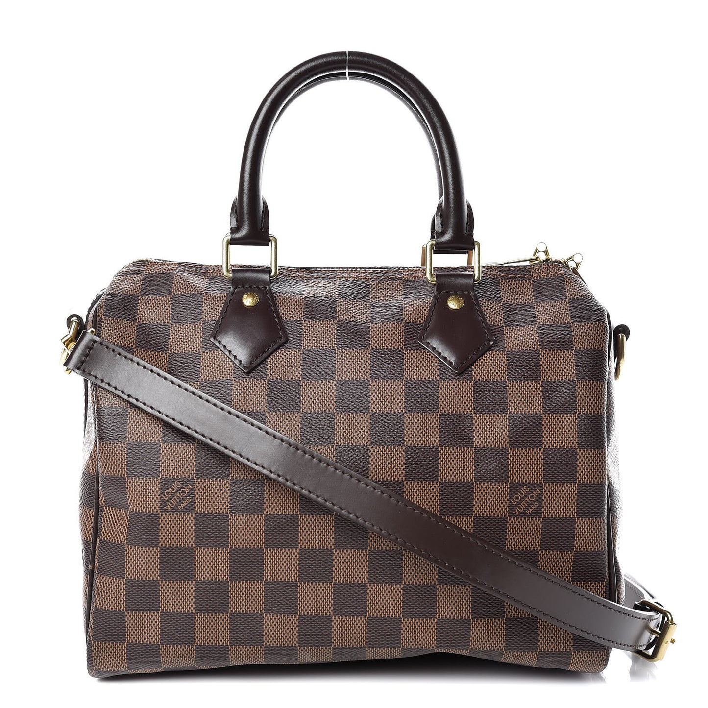 Damier Ebene Speedy Bandouliere 25