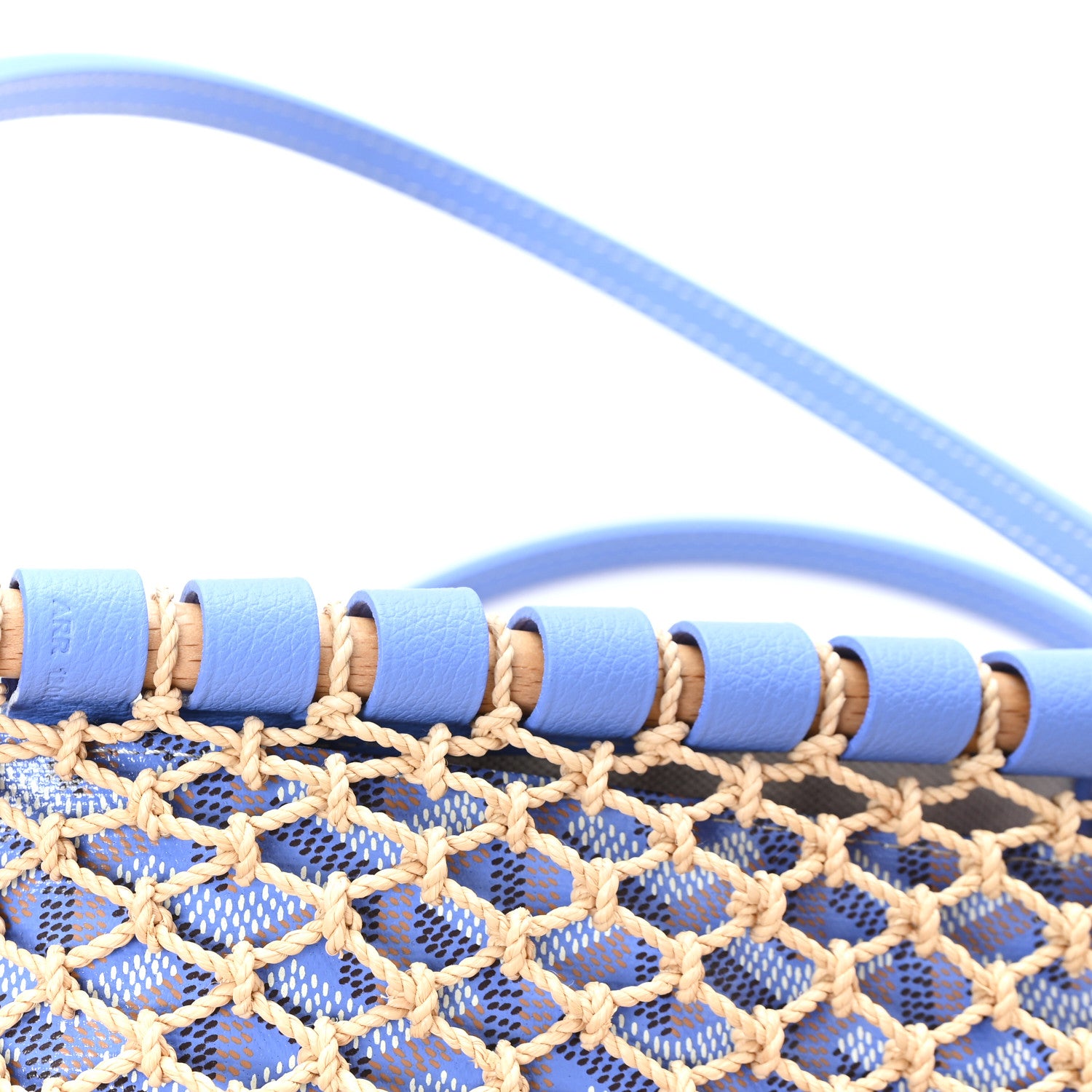 Goyard Goyardine Net Aligre Tote Light Blue 7 of 10