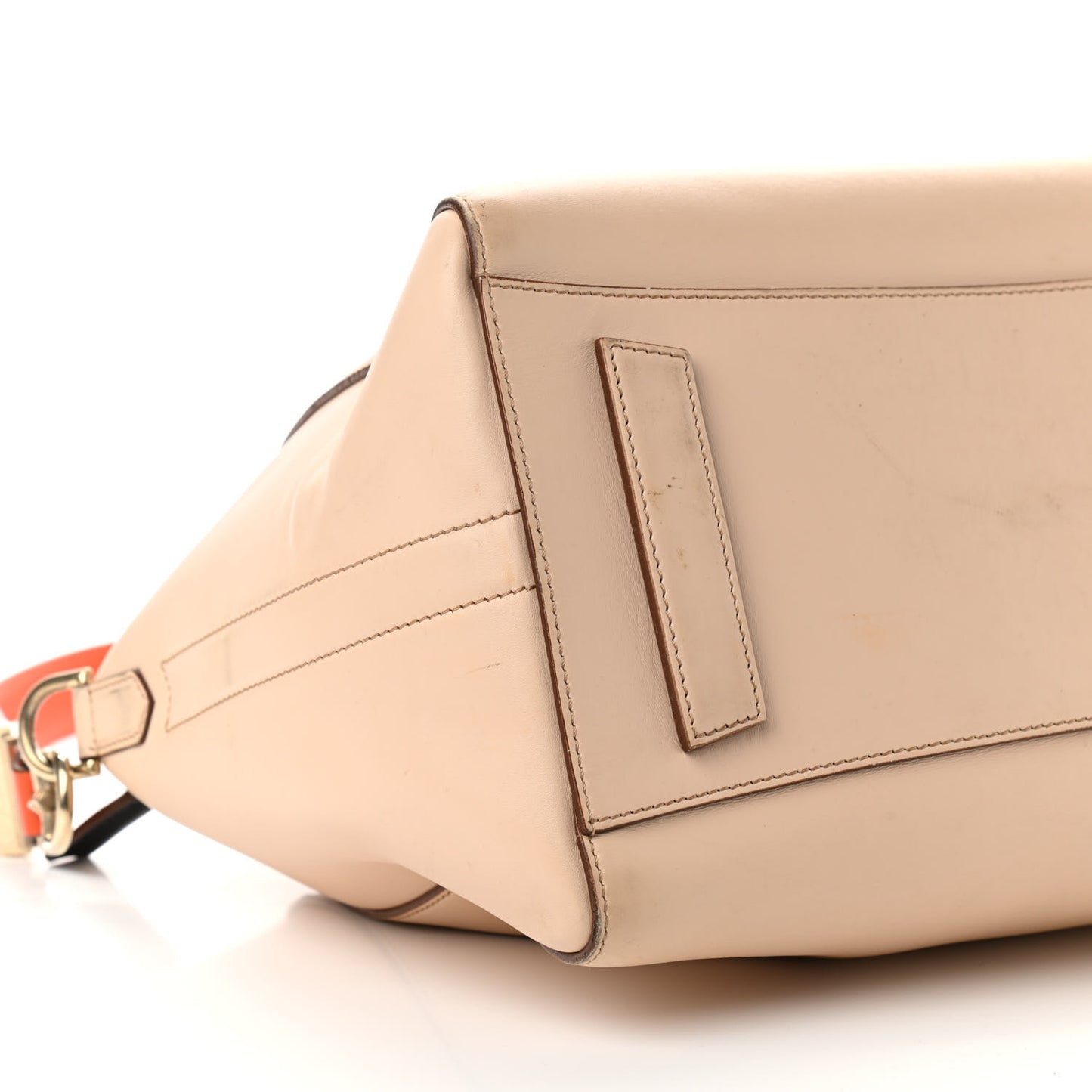Calfskin Medium Tri-Color Antigona Beige Orange Black