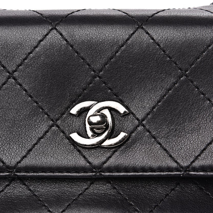 Chanel Calfskin Stitched Small Crossbody Flap Black 10 of 17