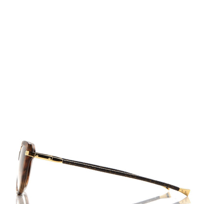 Louis Vuitton Monogram Charlotte Z0782W Sunglasses Dark Tortoise 3 of 8