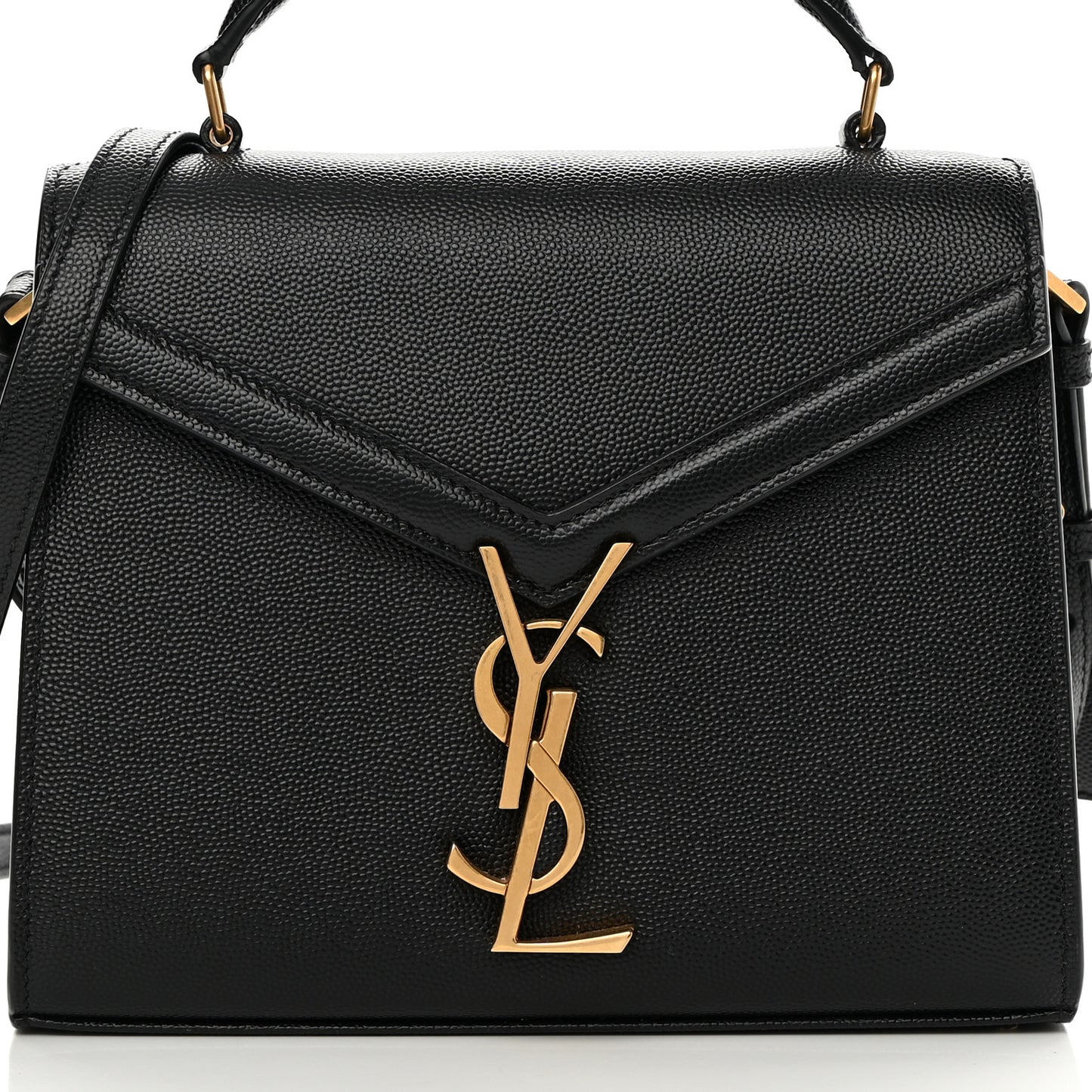 Grain de Poudre Mini Classic Monogram Cassandra Top Handle Black