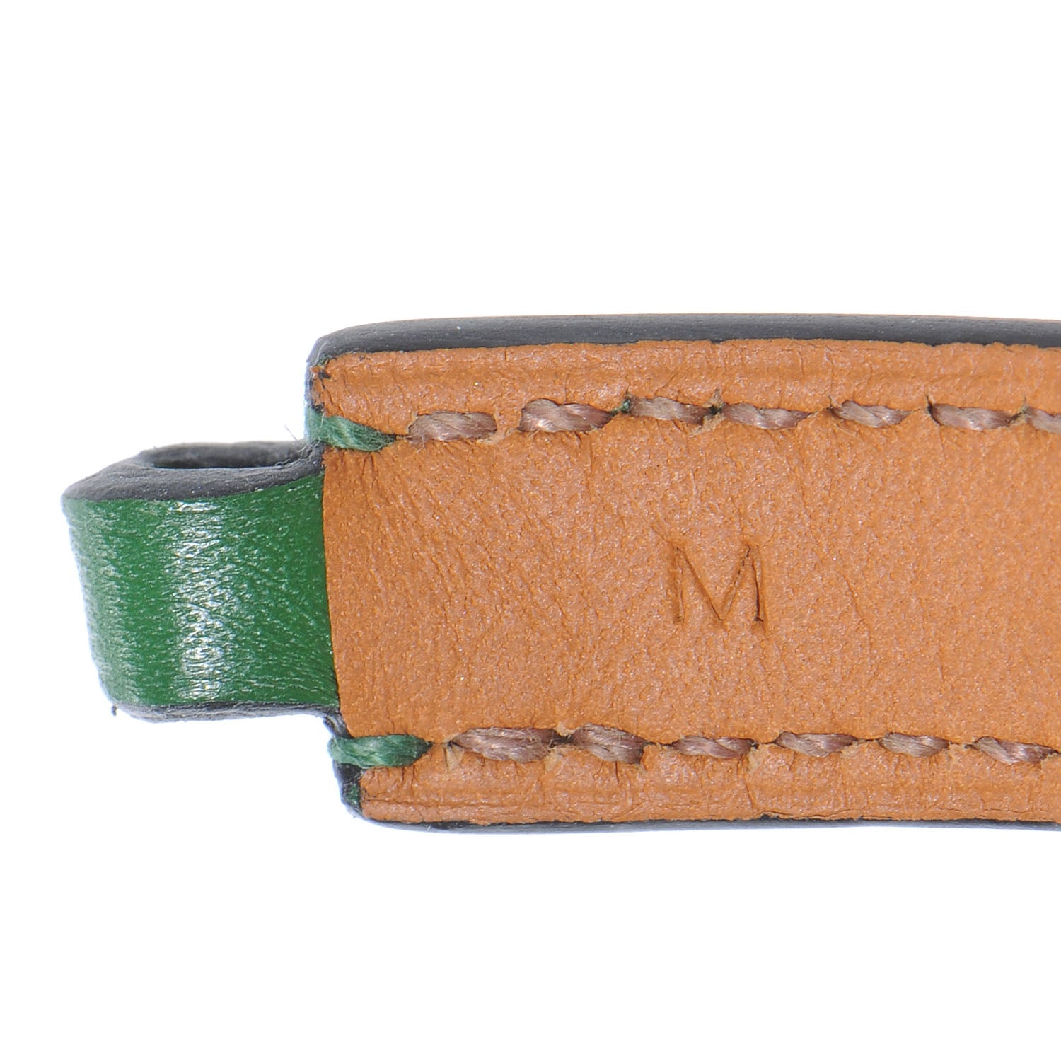 Hermes Chamonix Rivale Double Tour Bracelet Medium Vert Bengale 6 of 7
