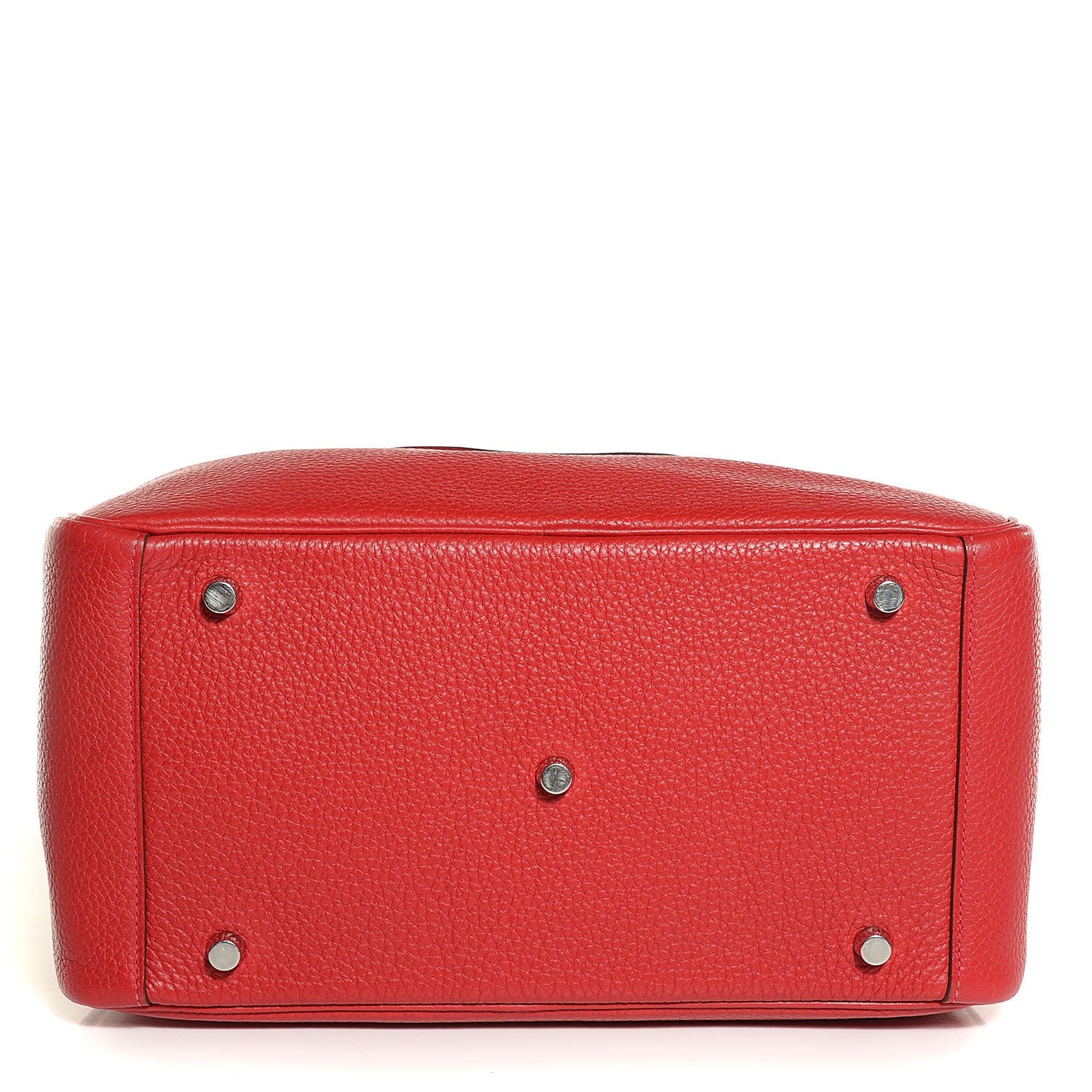 Hermes Taurillon Clemence Lindy 30 Rouge Casaque 6 of 15