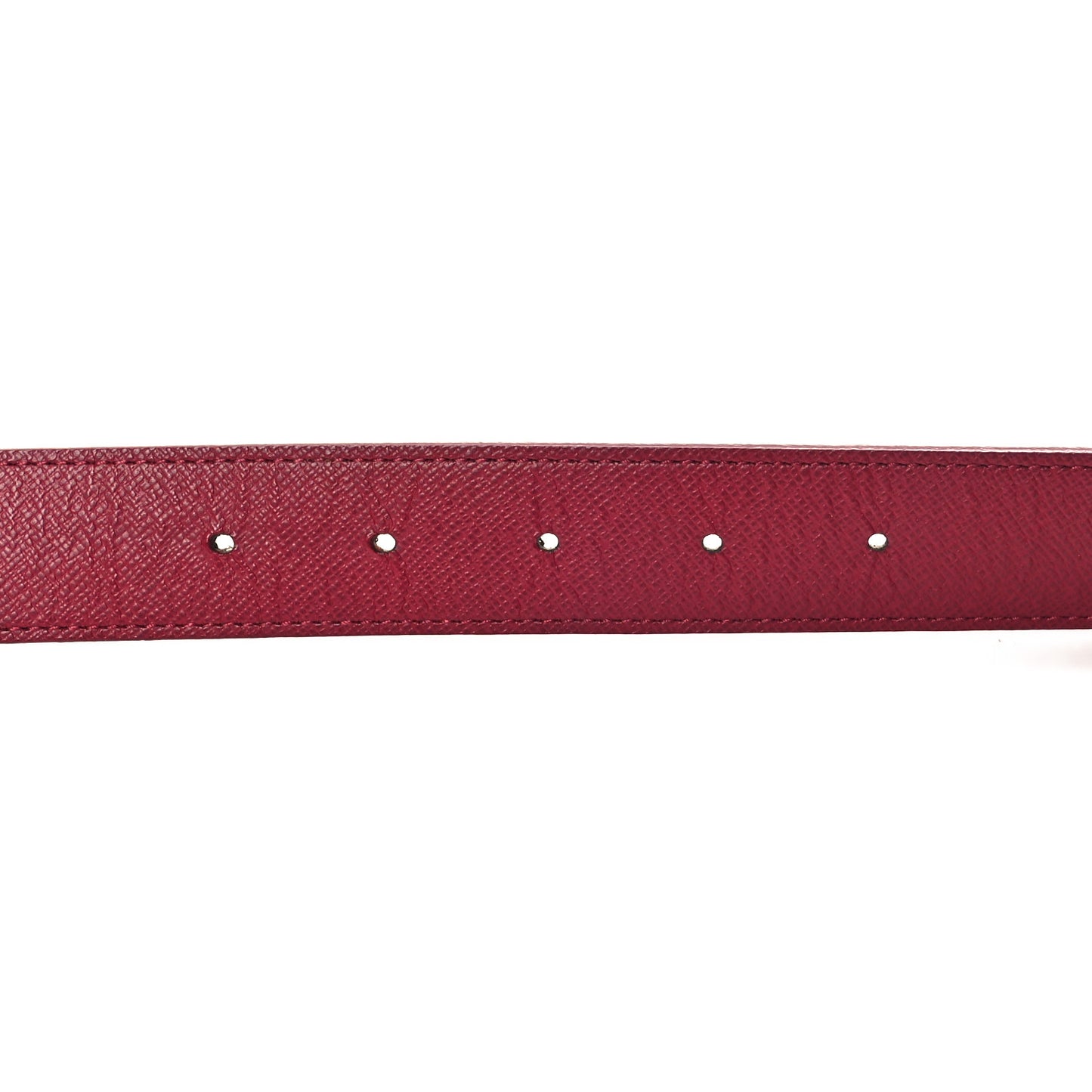 Monogram Calfskin 30mm LV Initiales Reversible Belt 80 32 Fuchsia