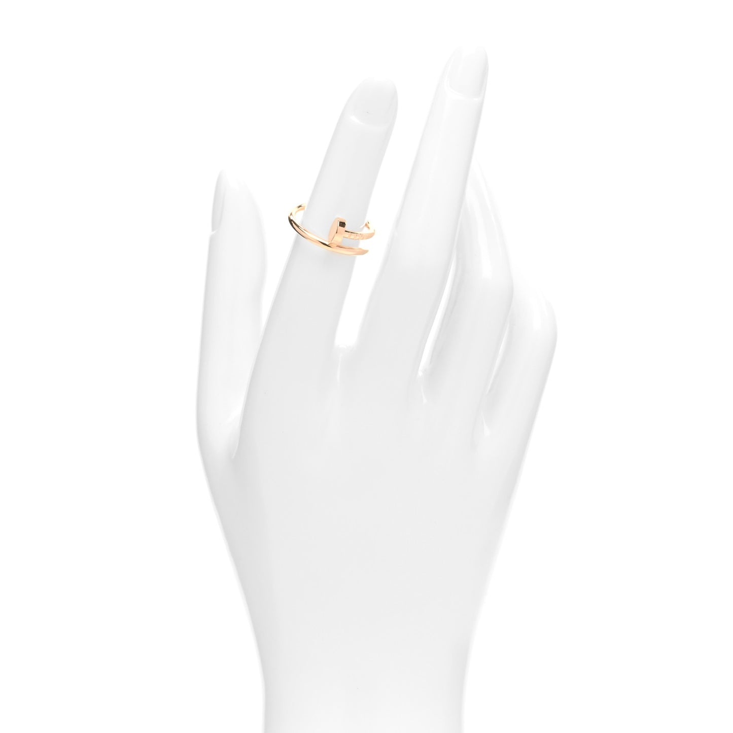 18K Pink Gold Small Juste Un Clou Ring 49 5