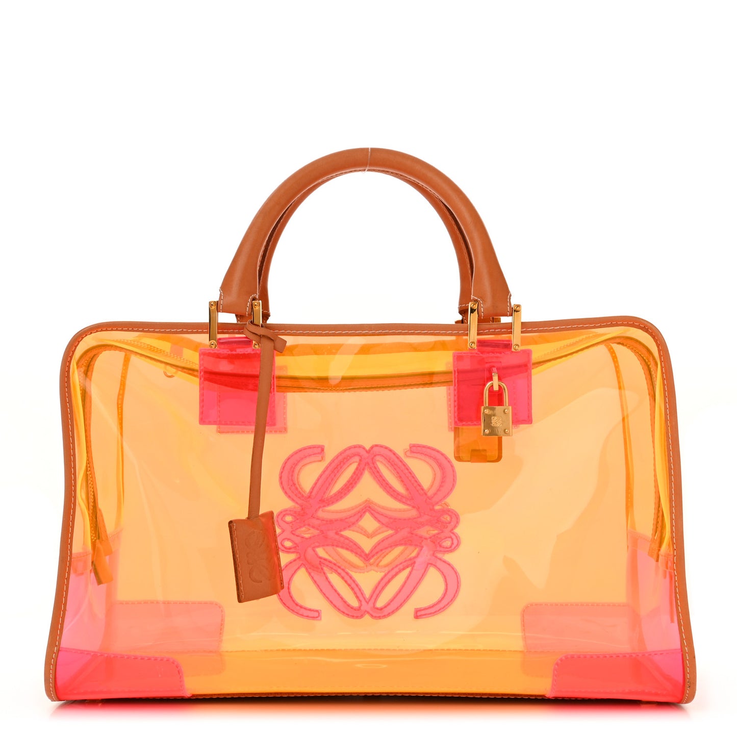 PVC Amazona 36 Orange Yellow Multicolor