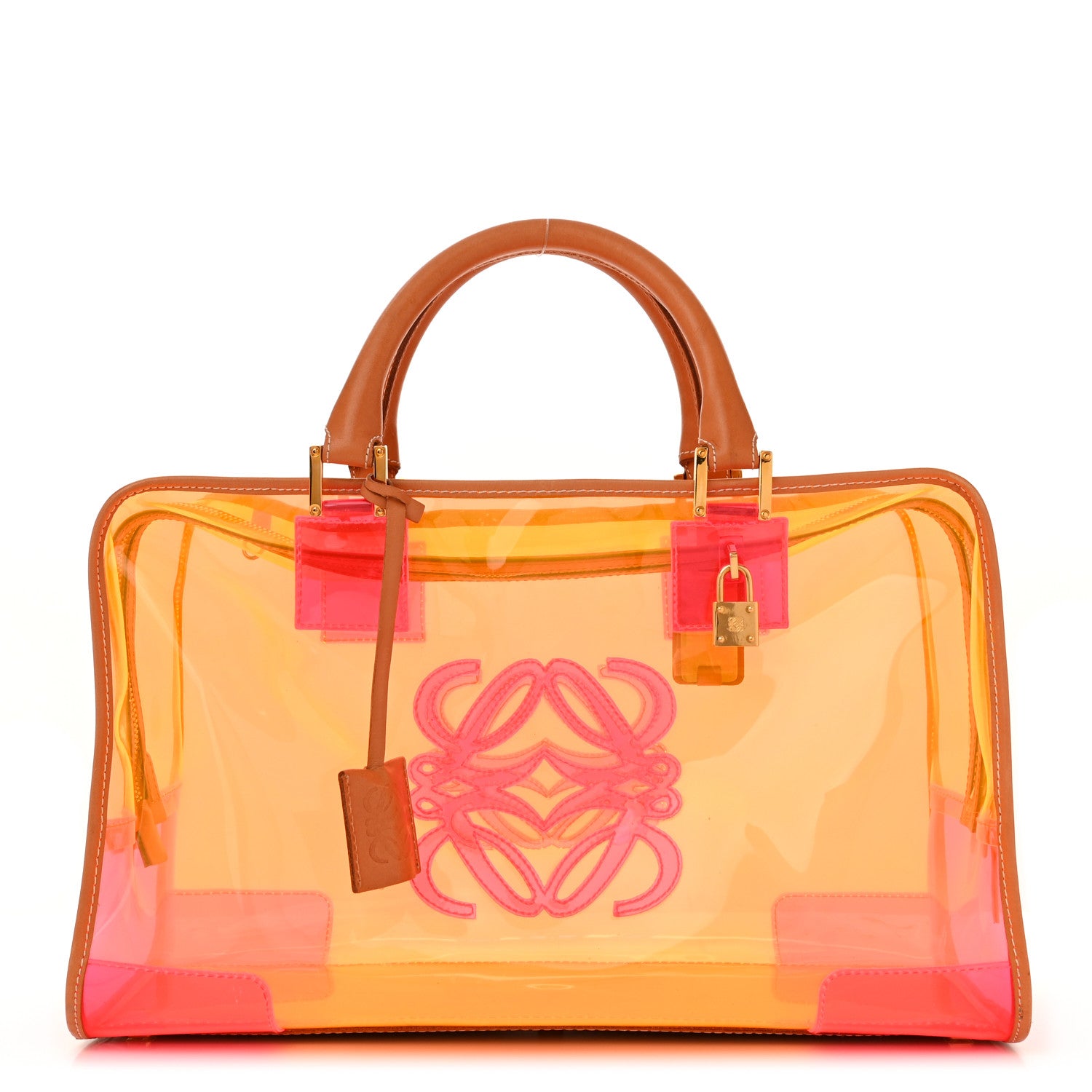 Loewe PVC Amazona 36 Orange Yellow Multicolor 1 of 12