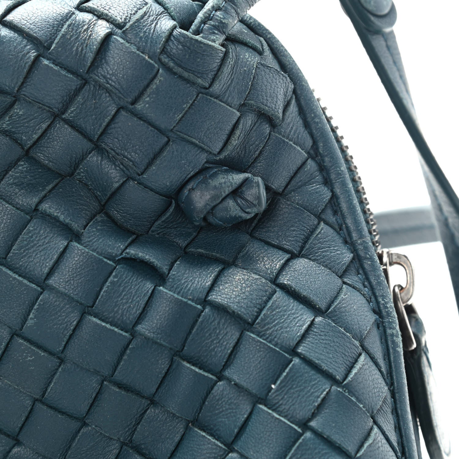 Bottega Veneta Nappa Intrecciato Nodini Crossbody Messenger Green 10 of 18