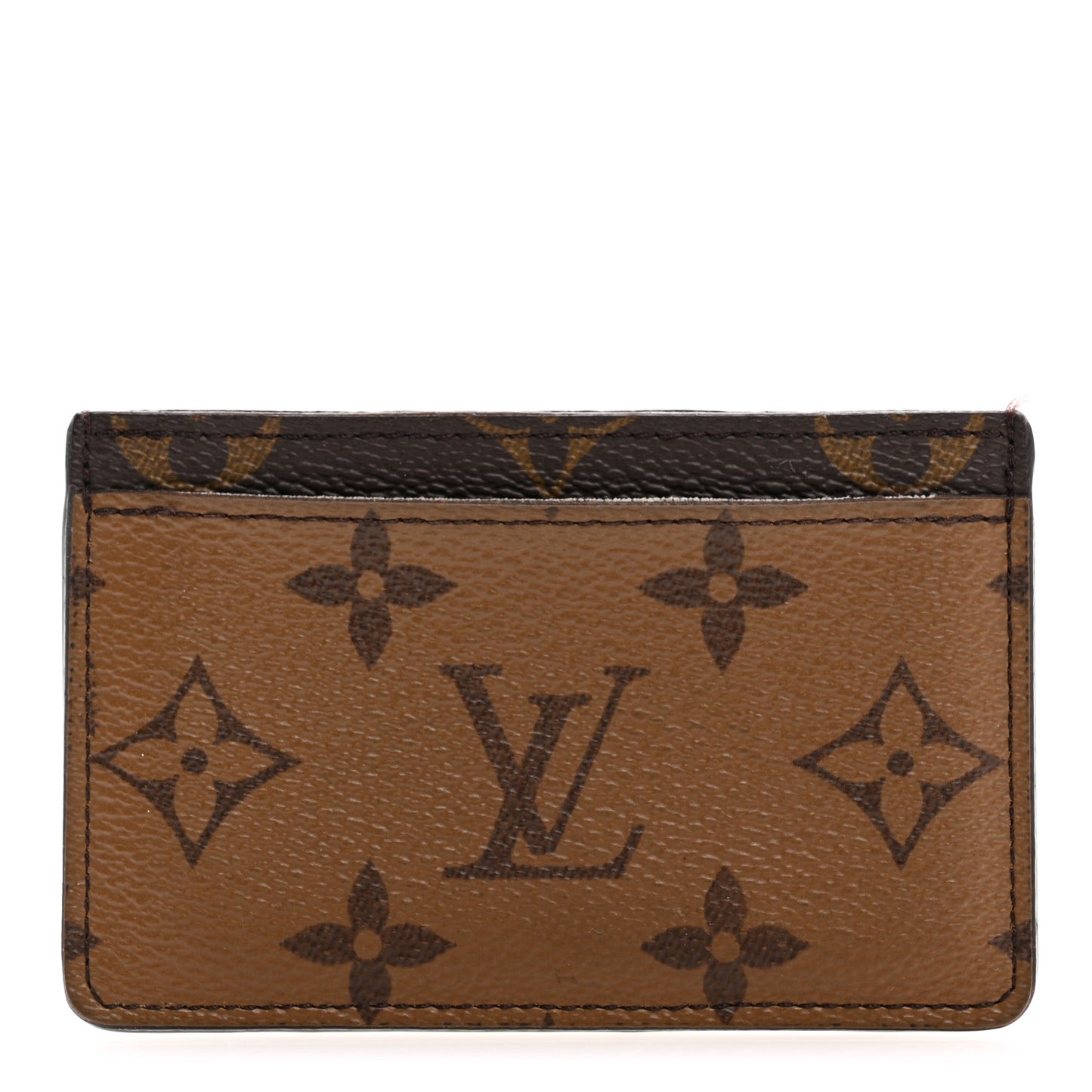 Reverse Monogram Card Holder