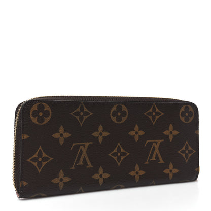 Louis Vuitton Monogram Clemence Wallet Rose Ballerine 3 of 7