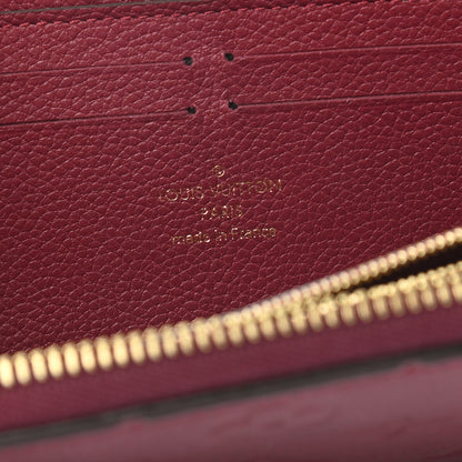 Louis Vuitton Empreinte Clemence Wallet Raisin 6 of 7
