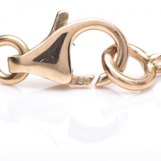 18K Yellow Gold 5 Motifs Vintage Alhambra Bracelet