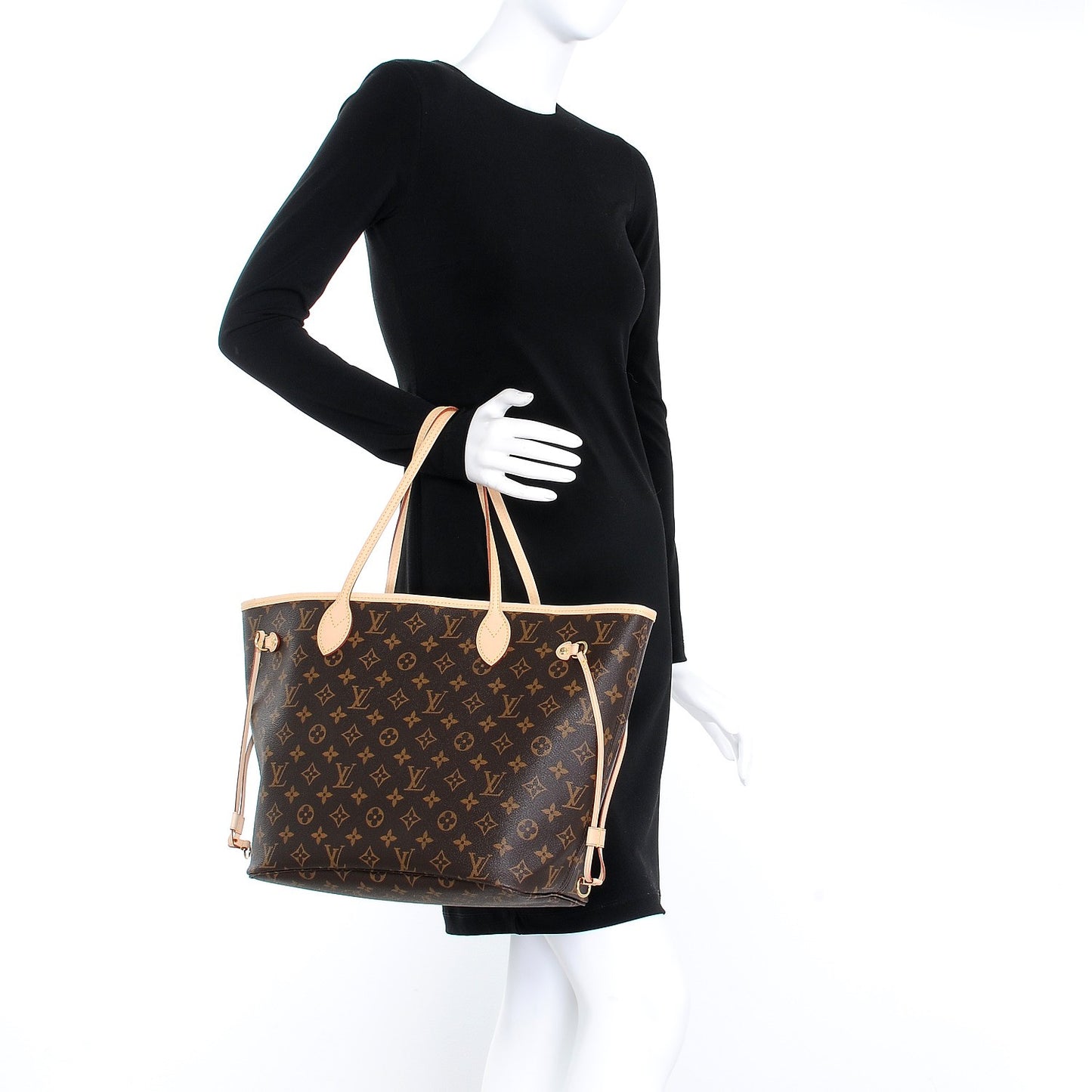 Monogram Neo Neverfull MM Cherry