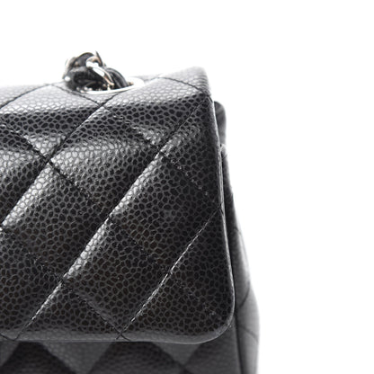 Chanel Caviar Quilted Mini Rectangular Flap Black 8 of 13