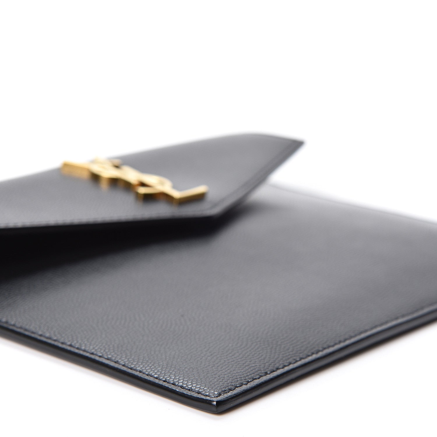 Saint Laurent Grain De Poudre Uptown Baby Pouch Black 7 of 9
