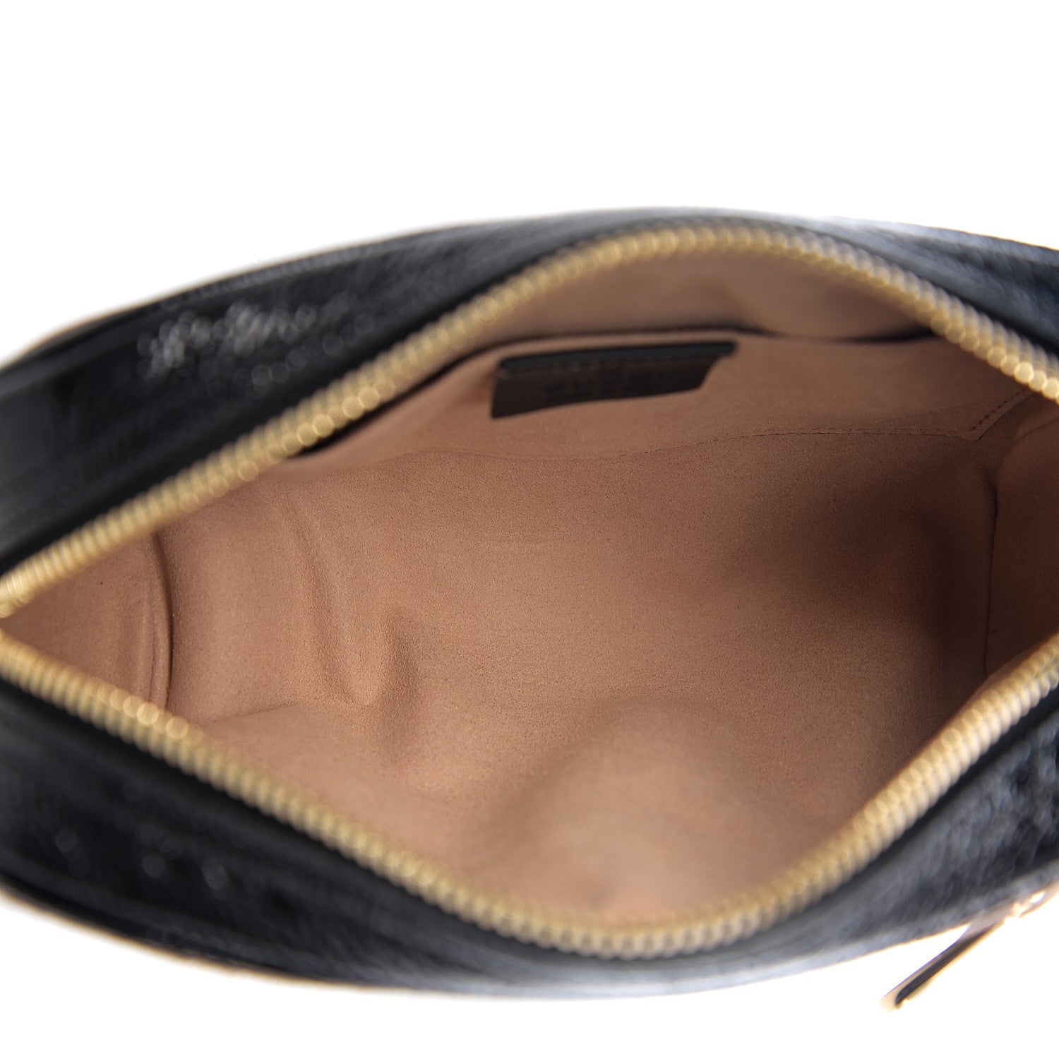 Gucci Suede Small Ophidia Belt Bag 85 34 Brown 4 of 9
