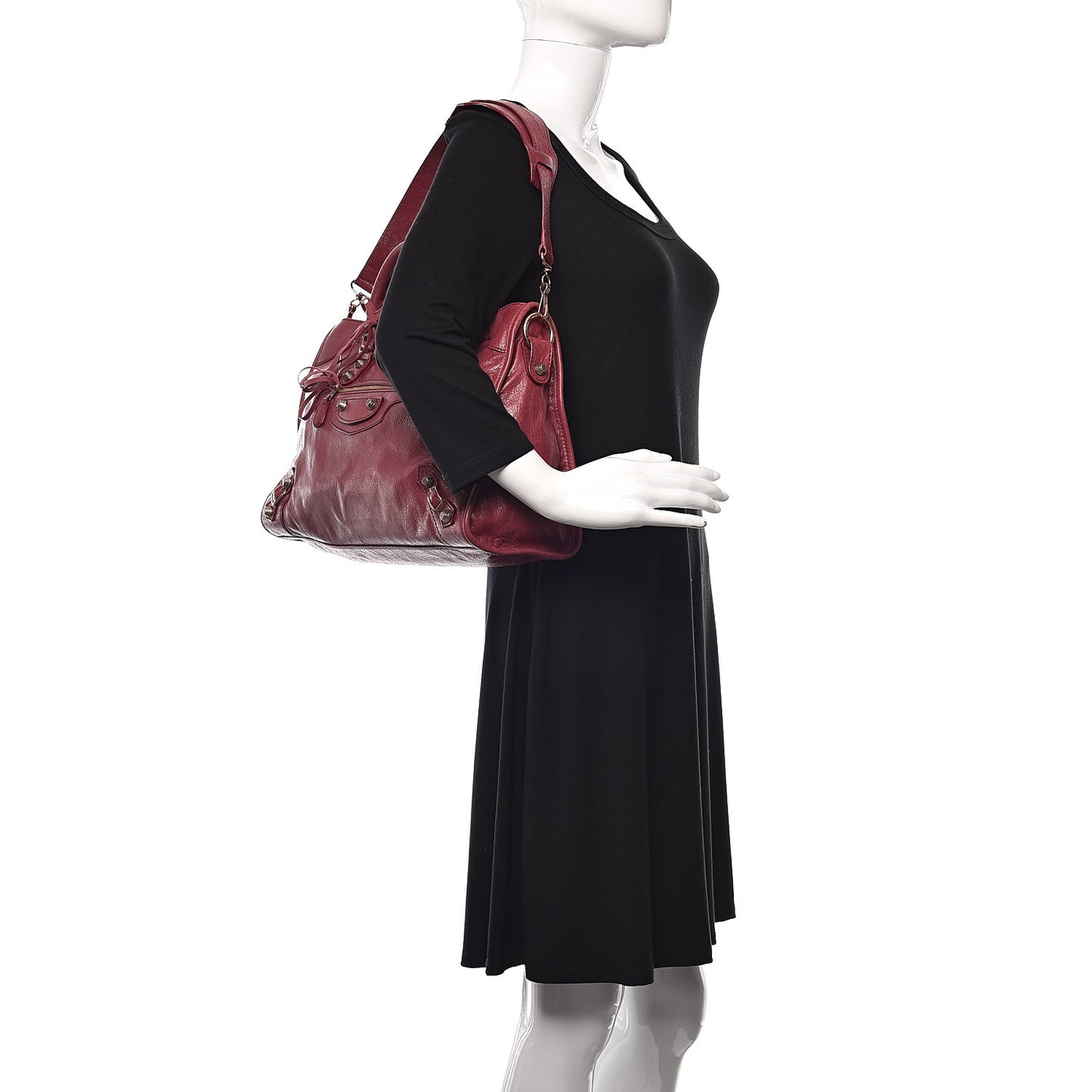 Agneau Giant 12 Rose Gold Hardware City Cassis
