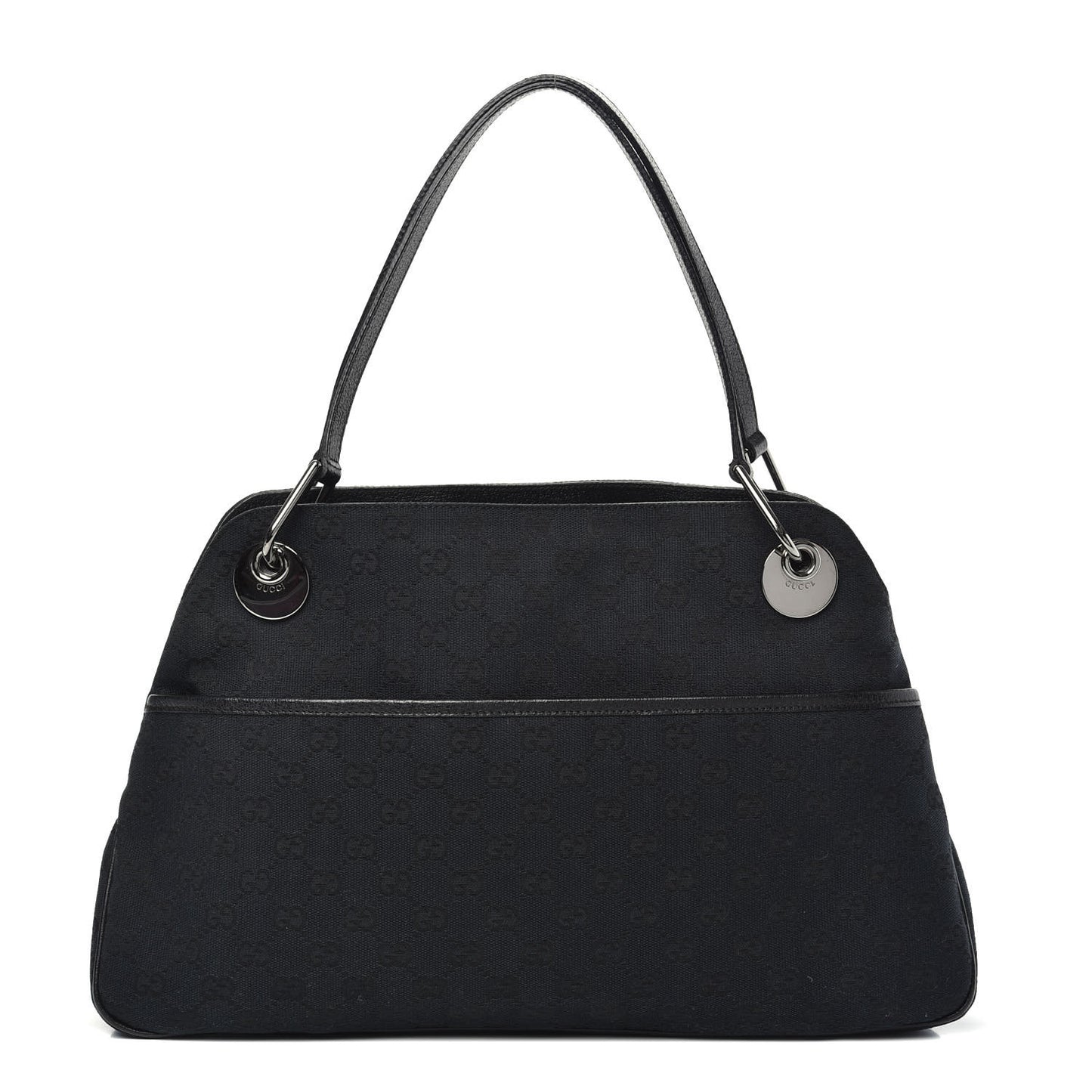 Monogram Medium Eclipse Shoulder Bag Black