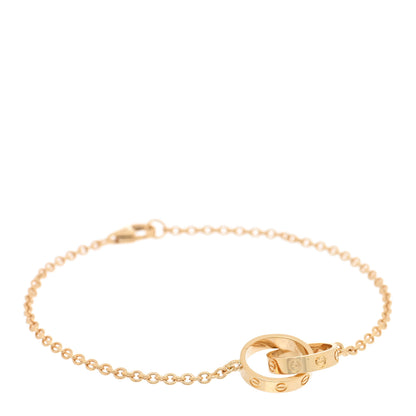 Cartier 18K Yellow Gold Interlocking LOVE Bracelet 1 of 4