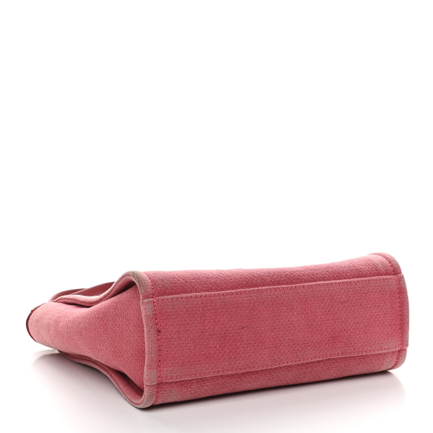 Canvas Mini Deauville Tote Red