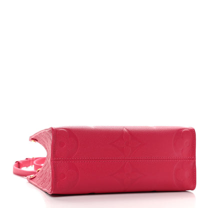 Louis Vuitton Empreinte Monogram Giant Onthego PM Freesia 4 of 10